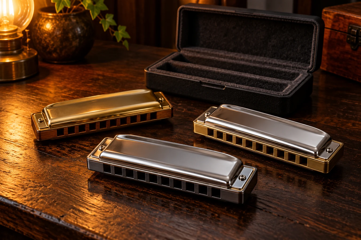 Harmonicas and free-reed instruments collection